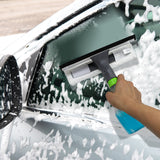 AutoBasics 3 in 1 Window Cleaner Spray, Scrub, & Squeegee
