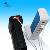 Adurance 2-in-1 Tactical Solar Rechargeable Flashlight & Task Light