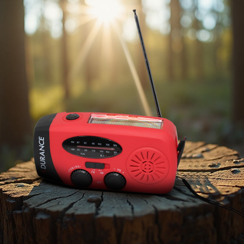 Adurance 3 in 1 Emergency Radio & Battery & Flashlight