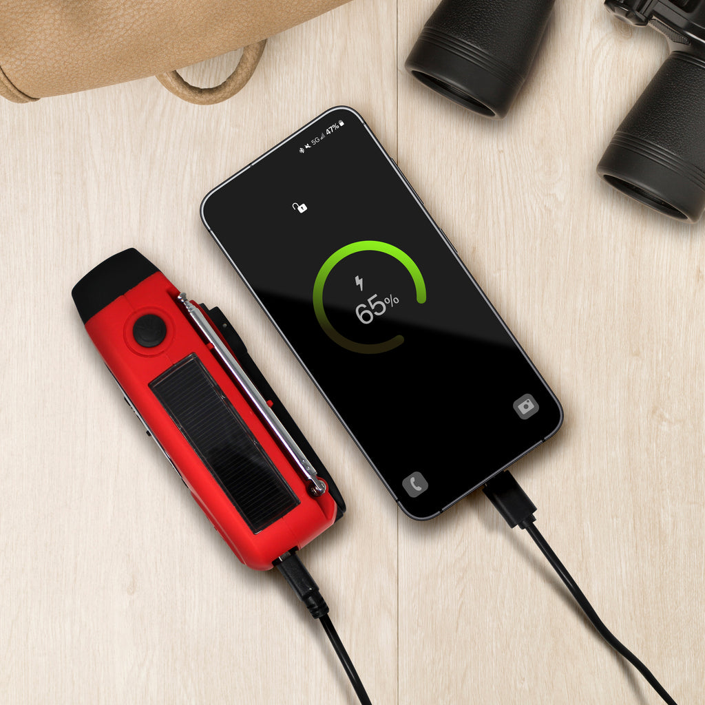 Adurance 3 in 1 Emergency Radio & Battery & Flashlight