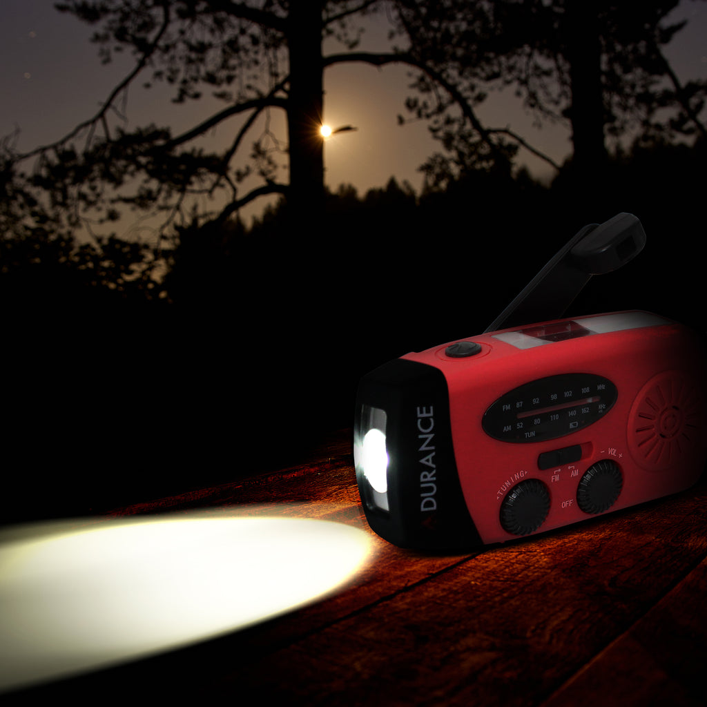 Adurance 3 in 1 Emergency Radio & Battery & Flashlight