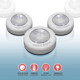 Bright Basics 6 Pack Wireless LED Lights w/ Remote Control