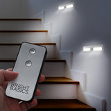4 Pack Ultra Bright LED Wireless Portable Light Bars w/ Remote Control