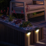 Solar Powered Outdoor Edge Lights 2 Pack