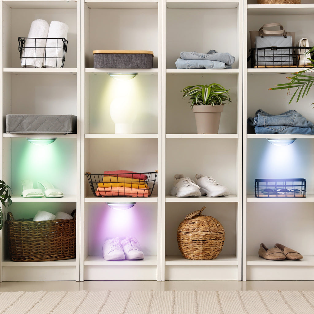 Bright Basics Remote Control Color Changing Large Tap Light