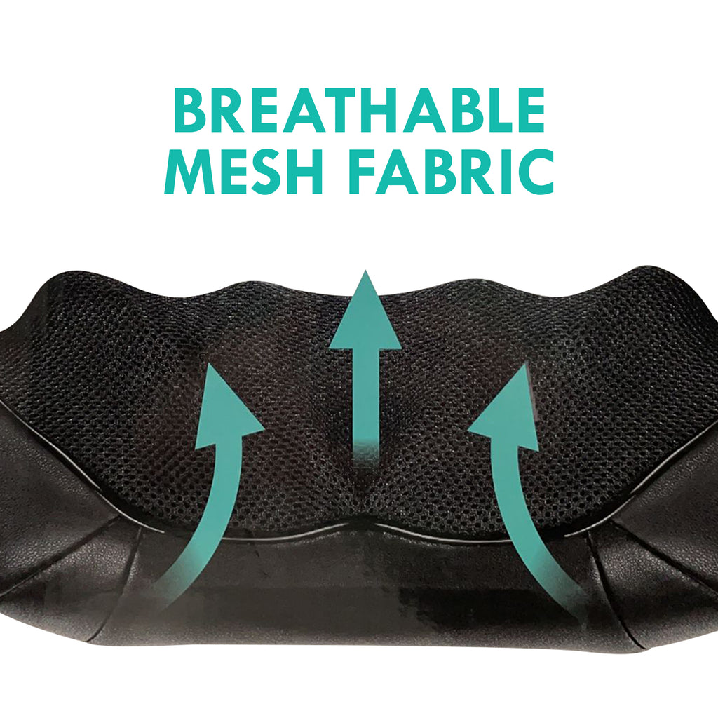 Full Body Shiatsu Massager Bundle - Heated Pillow Massager & Neck & Shoulder Massager
