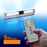 4 Pack Ultra Bright Wireless Light Bars w/ Remote Control
