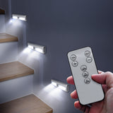 4 Pack Ultra Bright Wireless Light Bars w/ Remote Control