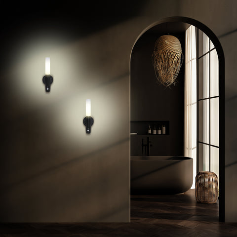 Space & Home 2 Pack Rechargeable Wall Sconce Lights