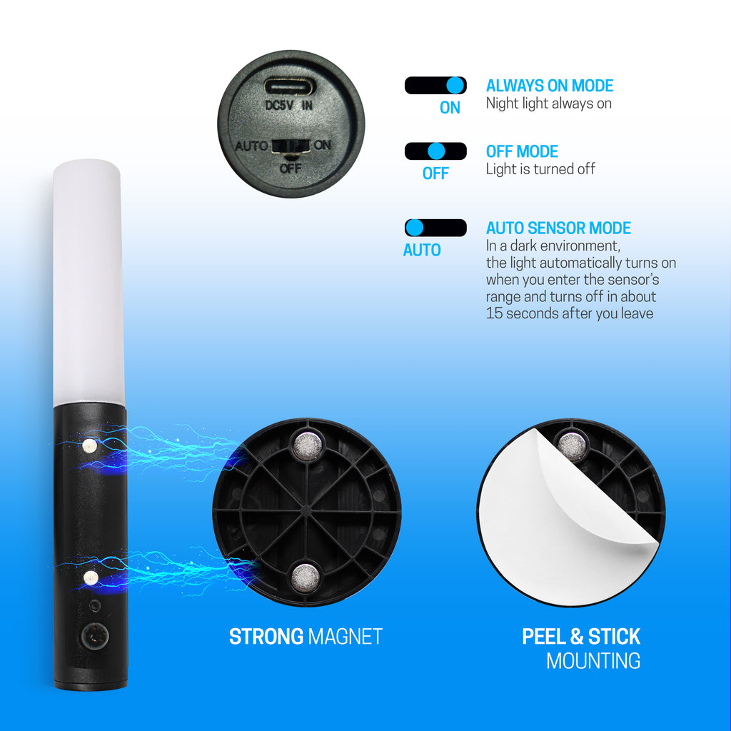 Space & Home 2 Pack Rechargeable Wall Sconce Lights