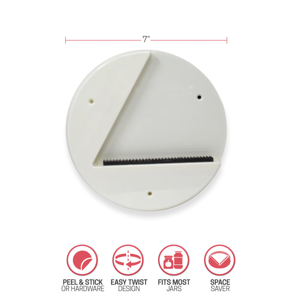 Space & Home Easy Twist Under Cabinet Jar Opener