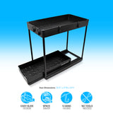 Space & Home Store & Slide All-Purpose Shelf Organizer