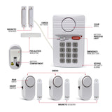 Zerodark Door & Window Security Alarm Starter Kit