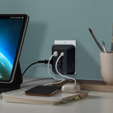 Surge Trio Multi Charging Station Surge Protector Black