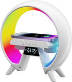 264- SoundSphere Light Show Speaker Alarm Clock & Wireless Charger