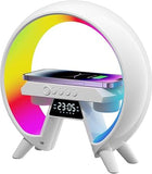 264- SoundSphere Light Show Speaker Alarm Clock & Wireless Charger