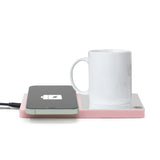 Mug Warmer & Wireless Phone Charger Rose Gold