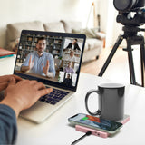 Mug Warmer & Wireless Phone Charger Rose Gold