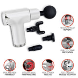 Total Wellness Massager Bundle - Deep Tissue Massager Max + ZenFlow Mini Massager