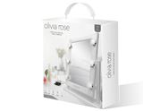 075-Olivia Rose Large Vanity Mirror w Lights and Stand
