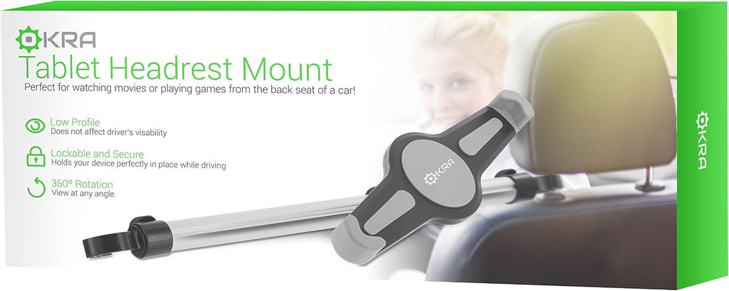 277- Okra Universal Tablet Car Headrest Grip Mount