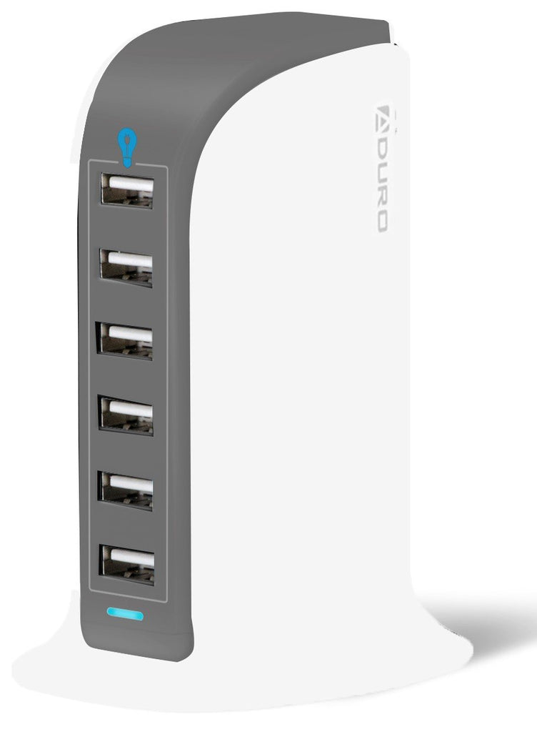 Aduro PowerUp 40W 6 Port Hub USB Charging Station