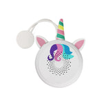PlayTime Tunes Portable Wireless Speaker Unicorn White