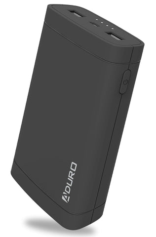 Aduro Power Bank 10,000mAh Battery Pack with Dual USB LED Indicator