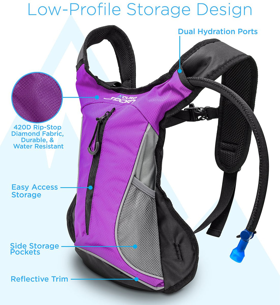 Aduro Sport Hydro-Pro 1.5L/2L/3L Hydration Backpacks