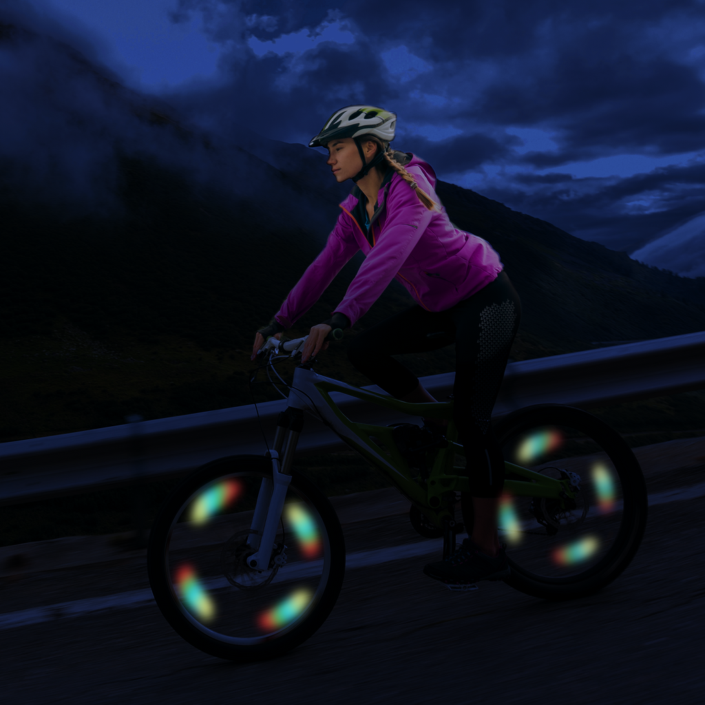 Nysgerrighed Bevidst studie Aduro Sport Cycling LED Bike Spoke Wheel Lights 2 Pack – Aduro Products