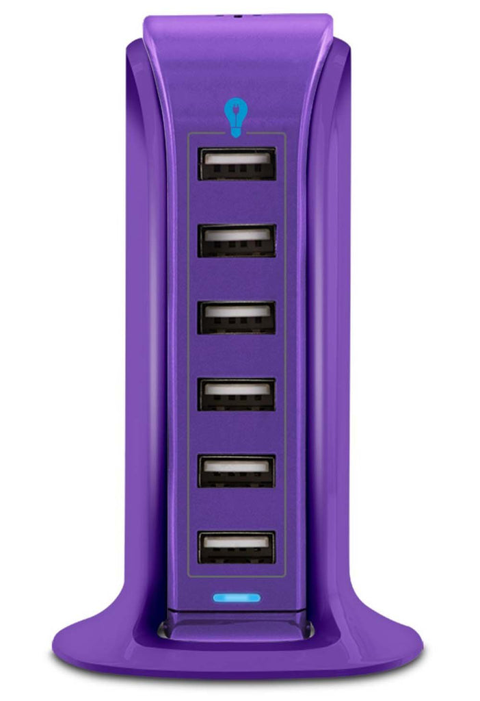 Aduro PowerUp 40W 6 Port Hub USB Charging Station