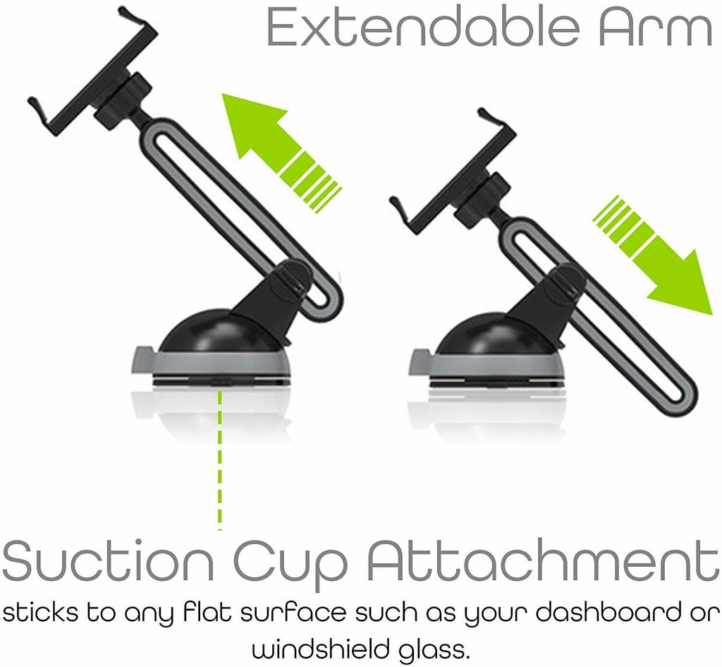 Aduro SlideMount Extendable Arm Car Mount