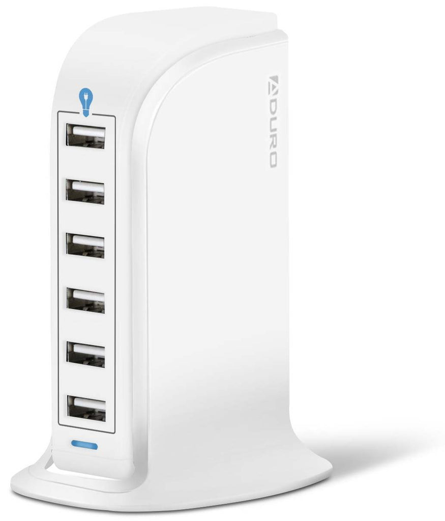 Aduro PowerUp 40W 6 Port Hub USB Charging Station