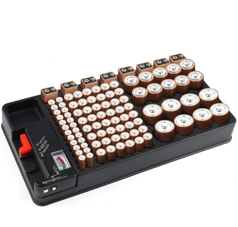 ZeroDark Battery Organizer & Removable Battery Tester