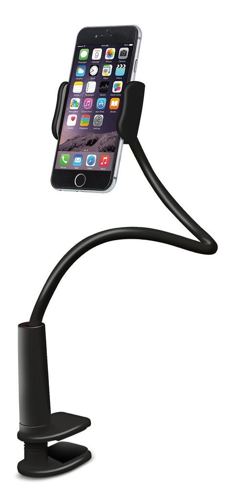 Aduro Soporte de teléfono para escritorio, cuello de cisne, soporte de cama  para teléfono celular con brazo ajustable, compatible con todos los iPhone