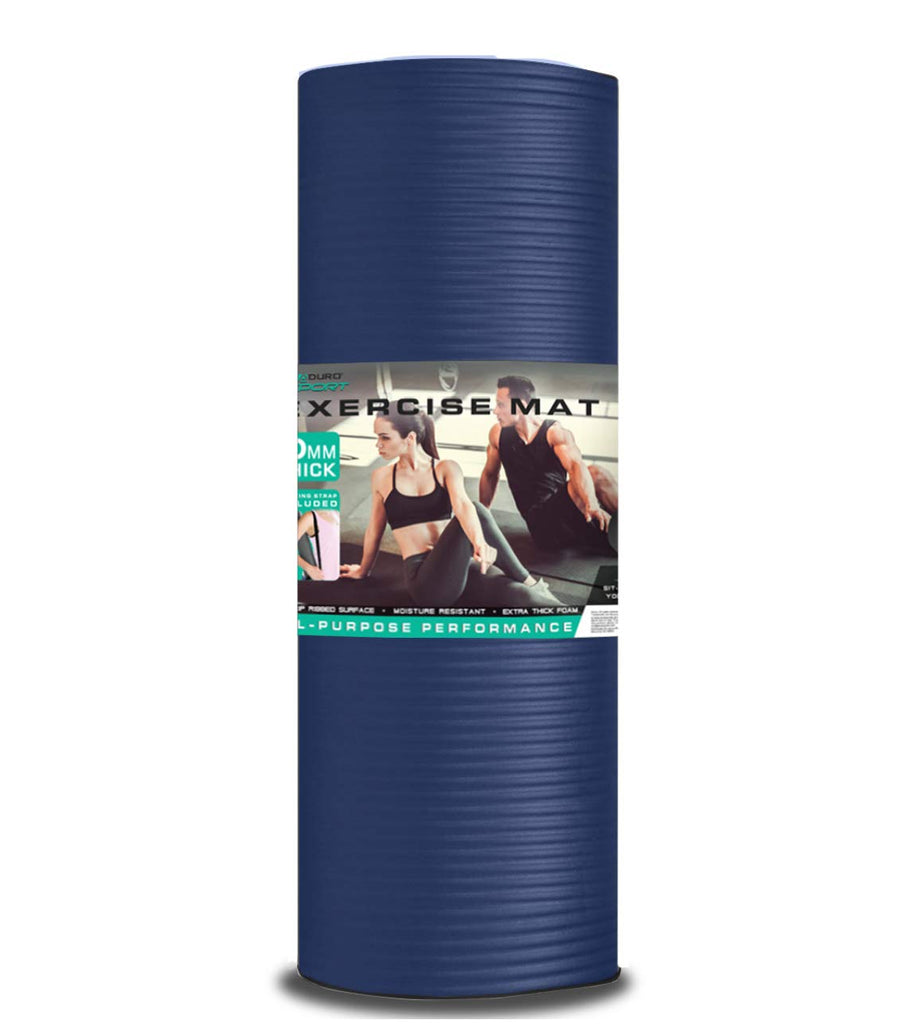 Aduro Sport Yoga Workout Mat, 1/2-Inch Extra Thick Yoga Foam Mat