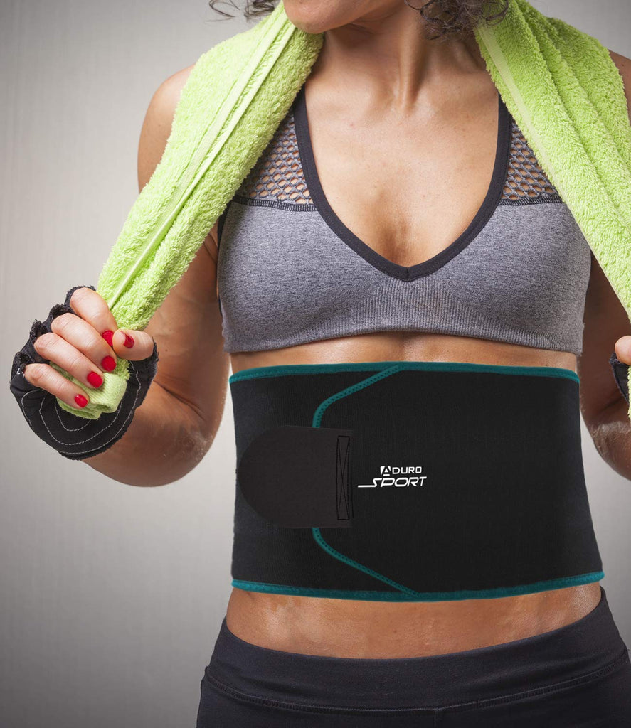 Aduro Sport Sweat Waist Trimmer Belt Premium Sweat Waist Trainer