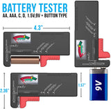 ZeroDark Battery Organizer & Removable Battery Tester
