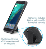 SHELL & HOLSTER COMBO CASE: Google Pixel XL