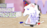 Hearth & Haven Unicorn LED Light up White Board Decorative Message Sign