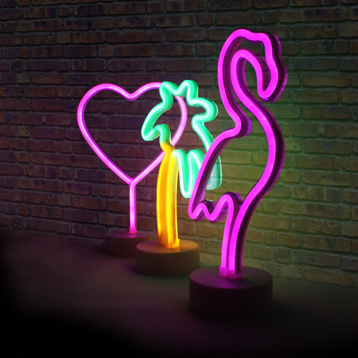 Hearth & Haven Decorative Fluorescent Light Neon Signs Home Decor