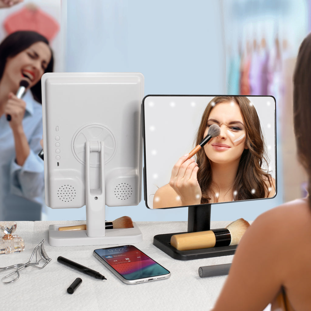 U-Reflect Vanity Mirror with Wireless Speaker