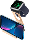 289- iPhone & iWatch Docking Station Gold