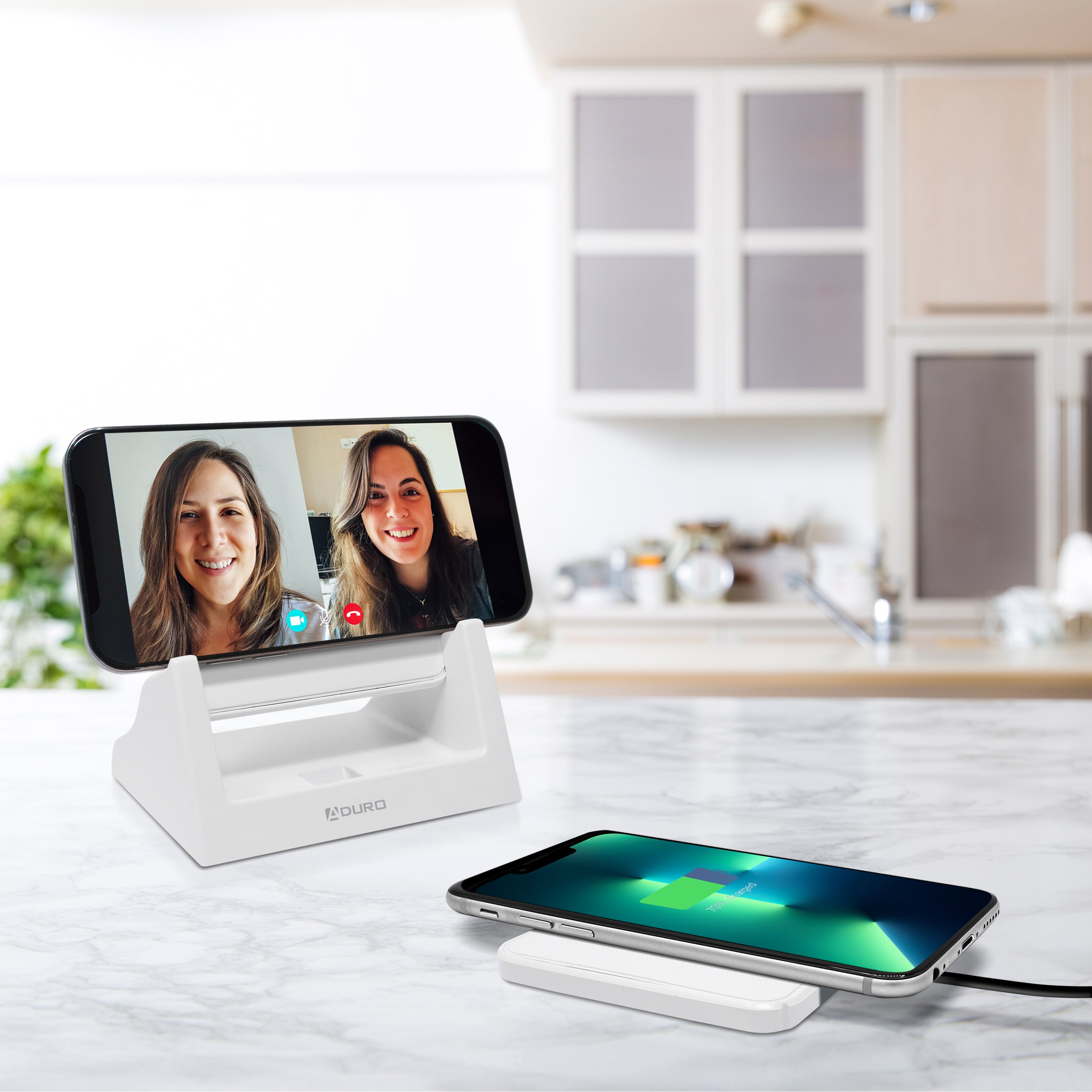 MyDesktop 29W Wireless Charging Stand with 3 USB Ports and 2 Power