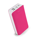 290- PowerUp Trio 30,000 mAh SmartCharge Power Bank Pink