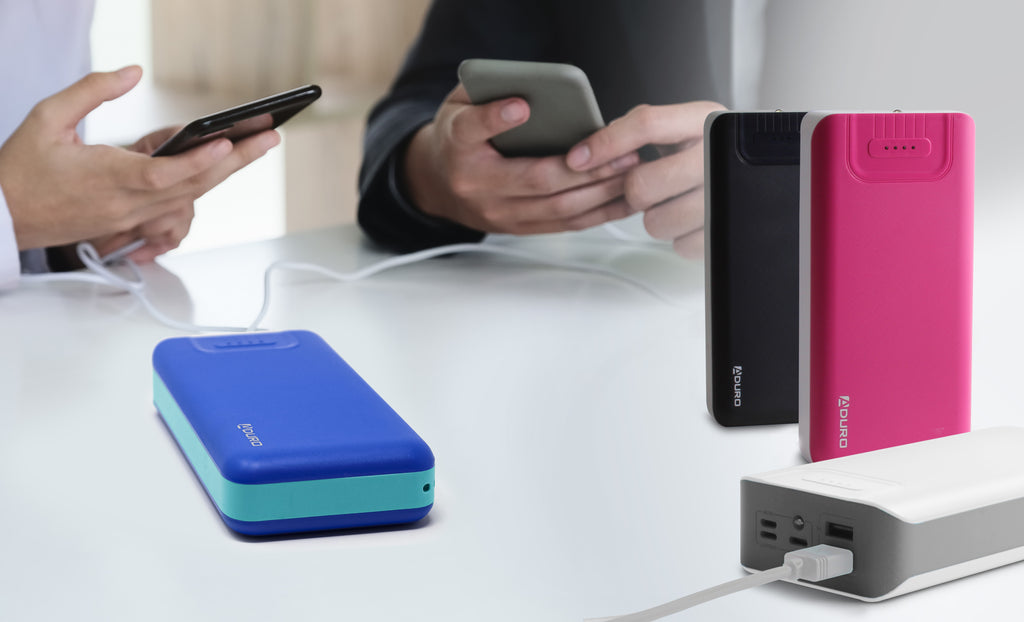 Aduro PowerUp Trio 30,000 mAh SmartCharge Dual USB Backup Battery – Aduro  Products