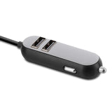 PowerUp Passenger 5 Port USB Car Charger with Backseat Clip