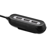 PowerUp Passenger 5 Port USB Car Charger with Backseat Clip