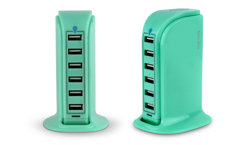 Aduro PowerUp 40W 6 Port Hub USB Charging Station