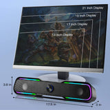 ANX Audio RGB Light Show Wireless Soundbar Speaker